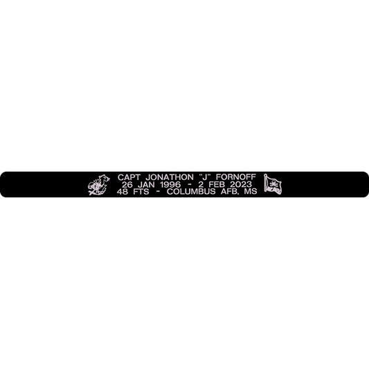 Capt Jonathon "J" Fornoff Memorial Bracelet