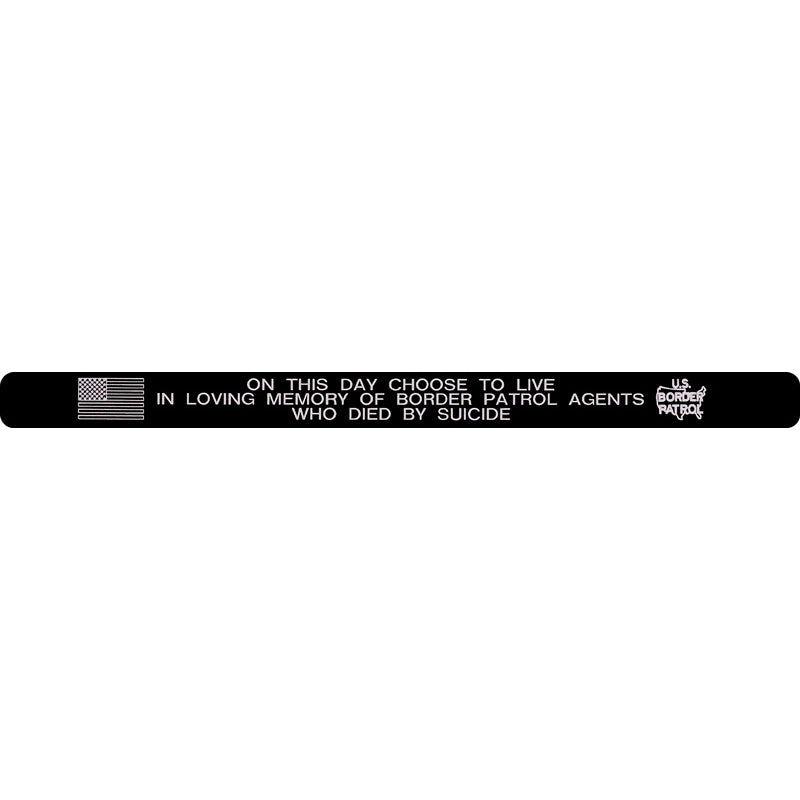 Border Patrol Agents Memorial Bracelet