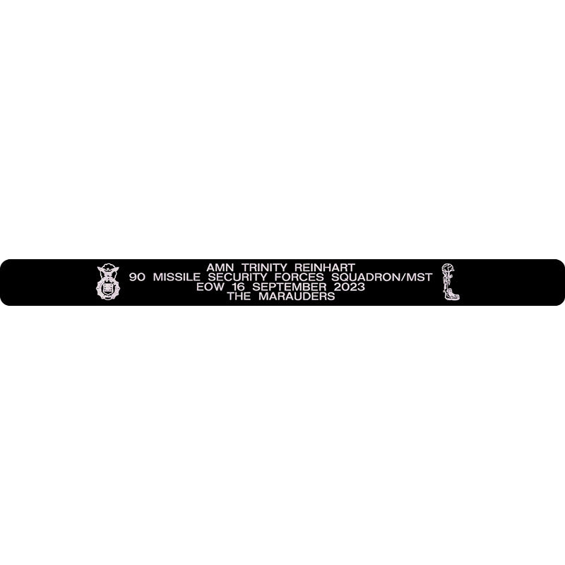 AMN Trinity Reinhart Memorial Bracelet 5/8" Style 2