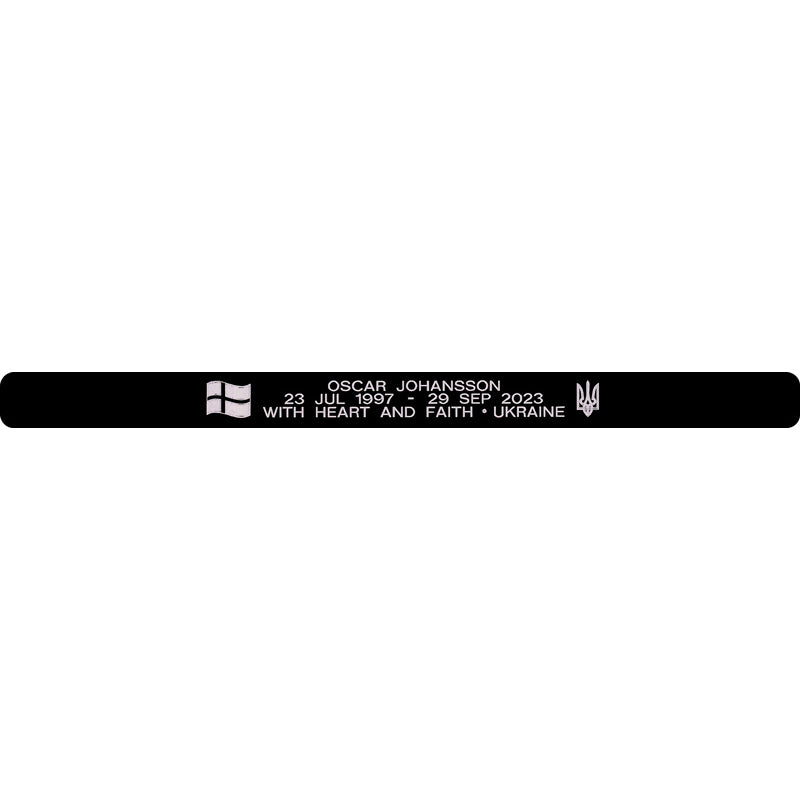 Oscar Johansson Memorial Bracelet