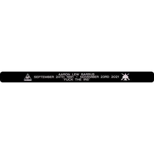 Aaron Lew Barrus Memorial Bracelet