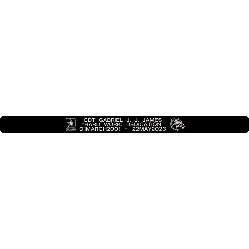 CDT Gabriel J. J. James Memorial Bracelet