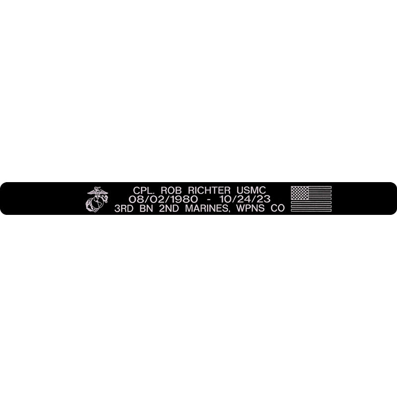 CPL. Rob Richter Memorial Bracelet 5/8"