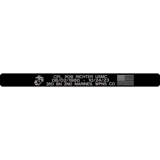 CPL. Rob Richter Memorial Bracelet 5/8"
