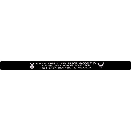 Airman First Class Junior Magdaleno Memorial Bracelet Style 1