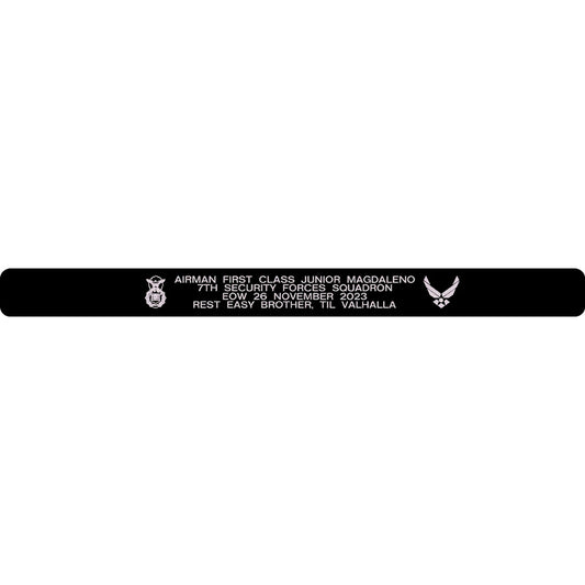 Airman First Class Junior Magdaleno Memorial Bracelet Style 2