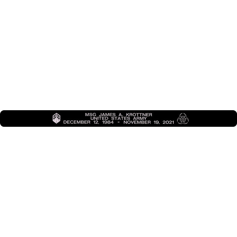 MSG James A. Krottner Memorial Bracelet