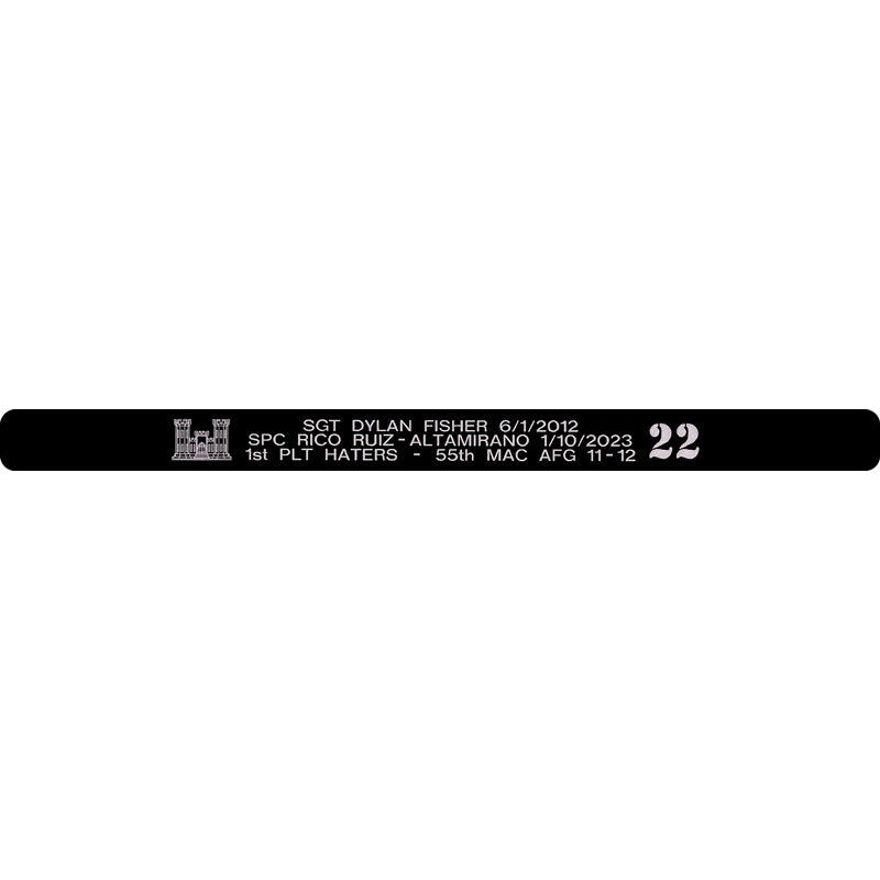 SGT Dylan Fisher & SPC Rico Ruiz-Altamirano Memorial Bracelet