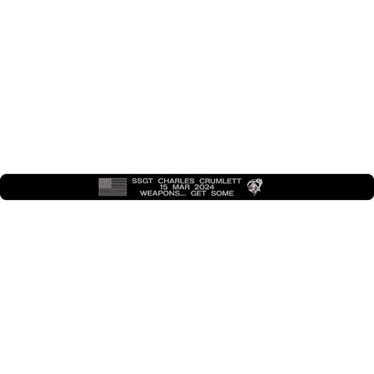 SSgt Charles Crumlett Memorial Bracelet