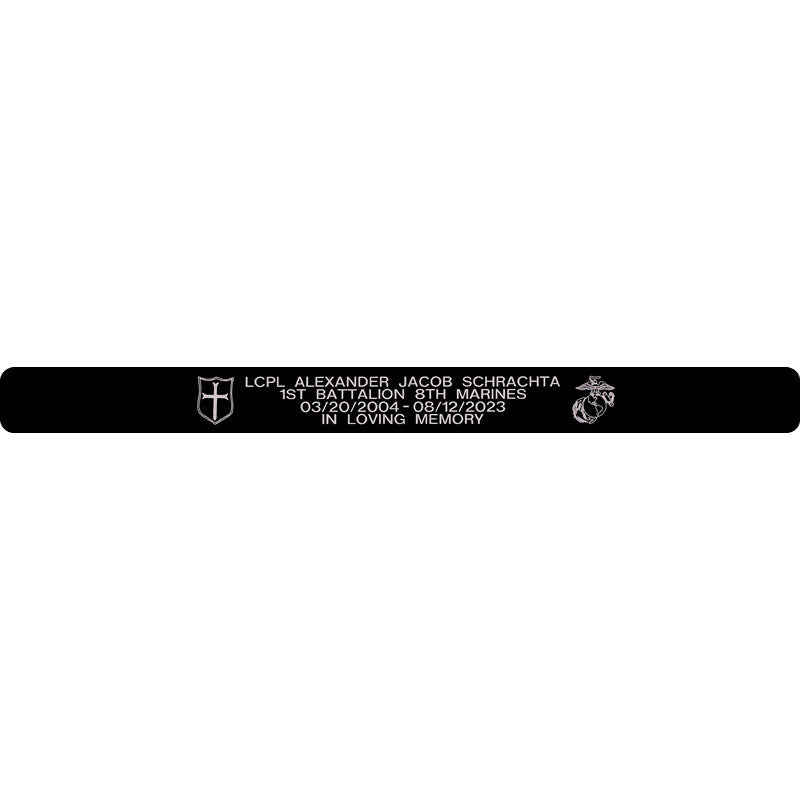 Lcpl Alexander Jacob Schrachta Memorial Bracelet