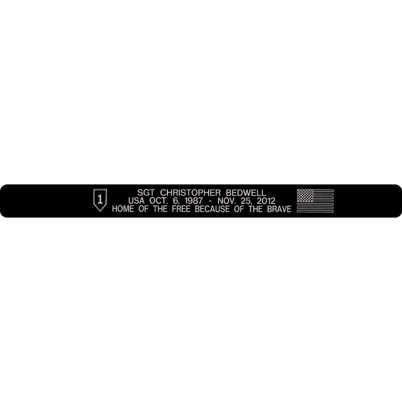 Sgt Christopher Bedwell Memorial Bracelet