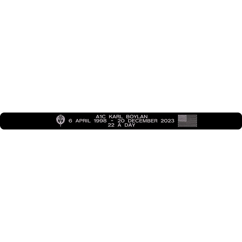 A1C Karl Boylan Memorial Bracelet