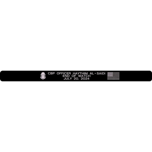 CBP Officer Haythim Al-Saidi Memorial Bracelet