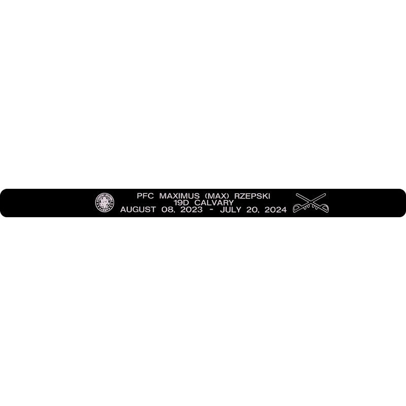 PFC Maximus (Max) Rzepski Memorial Bracelet
