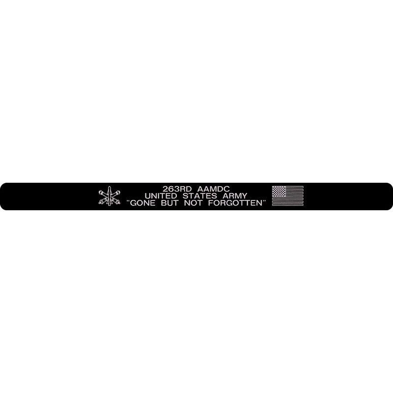 263rd AAMDC Memorial Bracelet