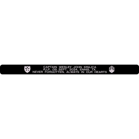 Captain Wesley John Krajca Memorial Bracelet