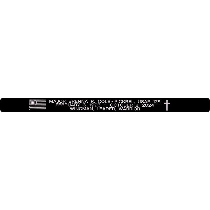 Major Brenna R. Cole-Pickrel Memorial Bracelet