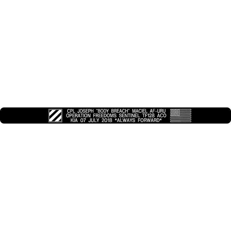 CPL Joseph Maciel Memorial Bracelet