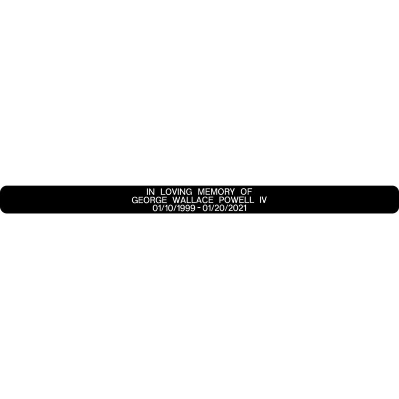 George Wallace Powell IV Memorial Bracelet