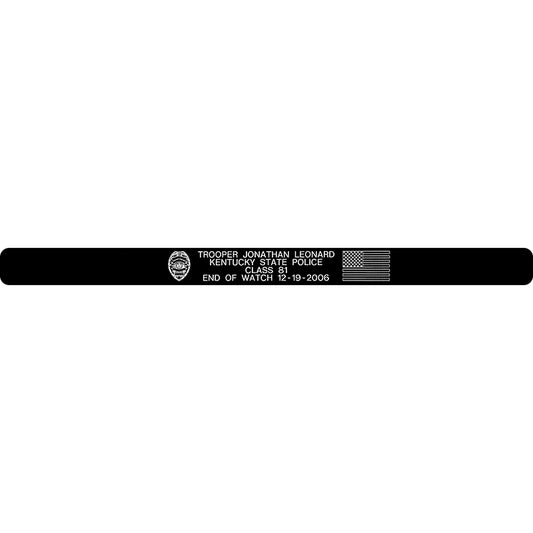 Trooper Jonathan Leonard Memorial Bracelet 5/8"