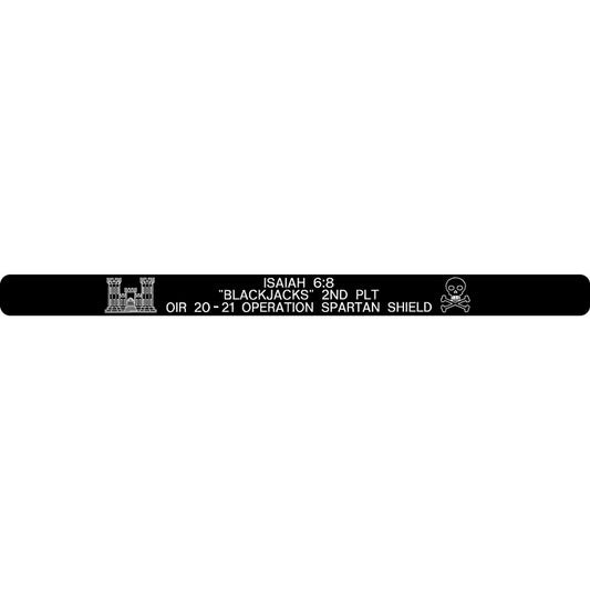 Blackjacks Memorial Bracelet