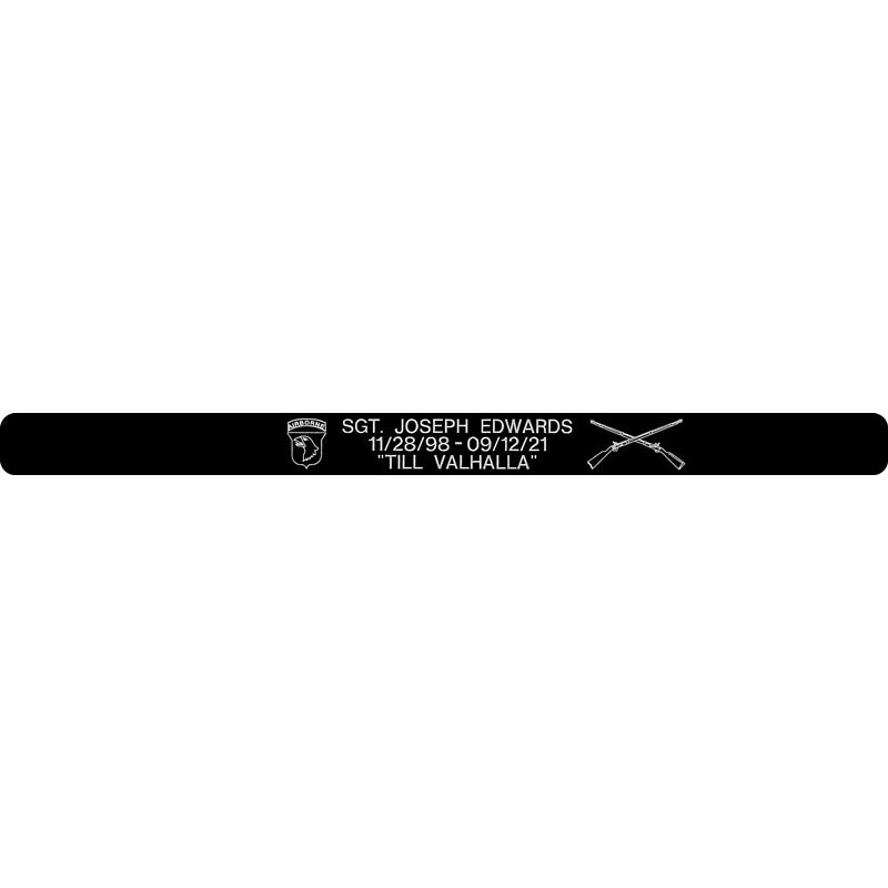 SGT Joseph Edwards Memorial Bracelet
