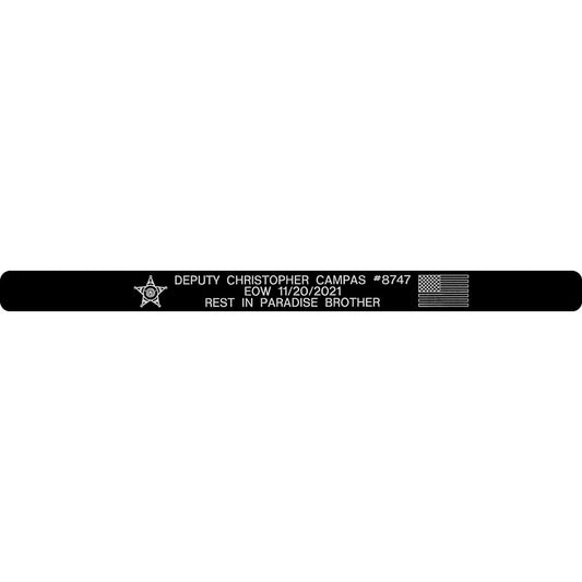 Deputy Christopher Campas Memorial Bracelet