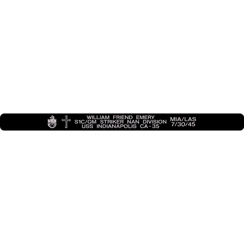 William Friend Emery Memorial Bracelet