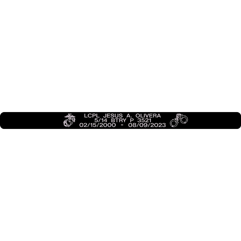 LCPL Jesus A. Olivera Memorial Bracelet