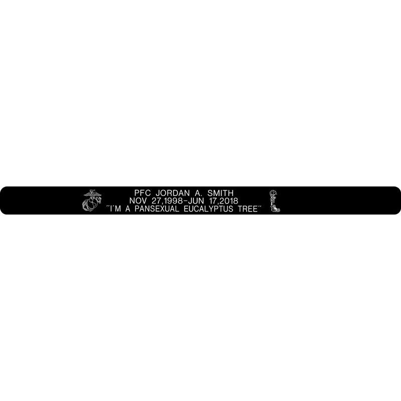 PFC Jordan A Smith Memorial Bracelets (EA)
