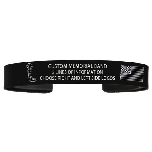 Custom Memorial Bracelet 3 Line (EA)
