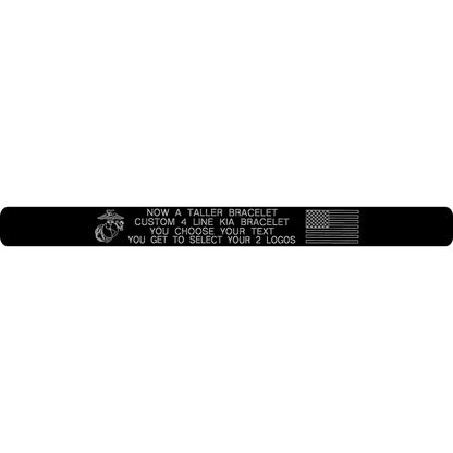 Custom Memorial Bracelet 4 Line (EA)