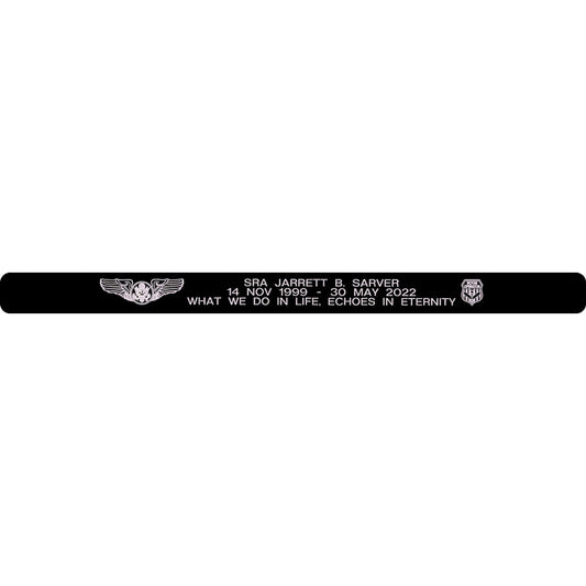 SRA Jarrett B. Sarver Memorial Bracelet