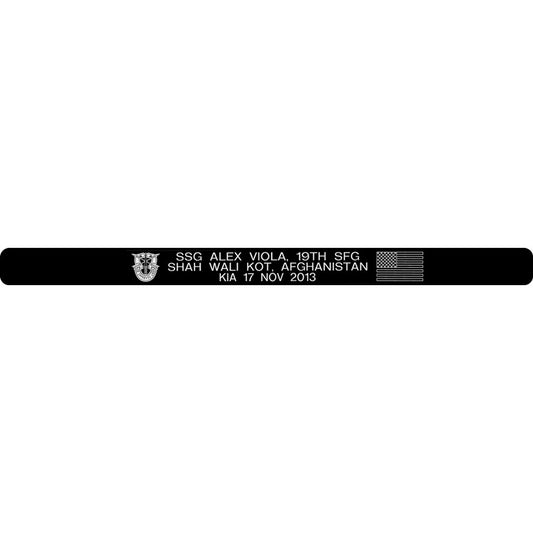 SSG Alex Viola Memorial Bracelet