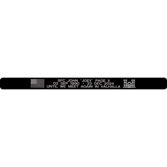 SFC John "Joey" Page II Memorial Bracelet