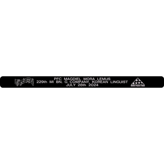 PFC Magdiel Mora Lemus Memorial Bracelet