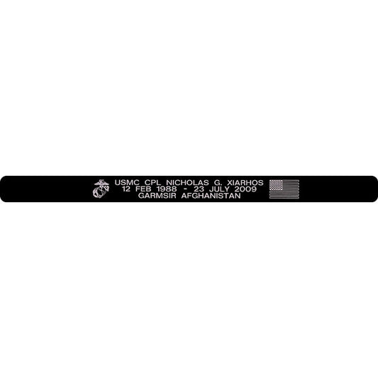 USMC CPL Nicholas G. Xiarhos Memorial Bracelet