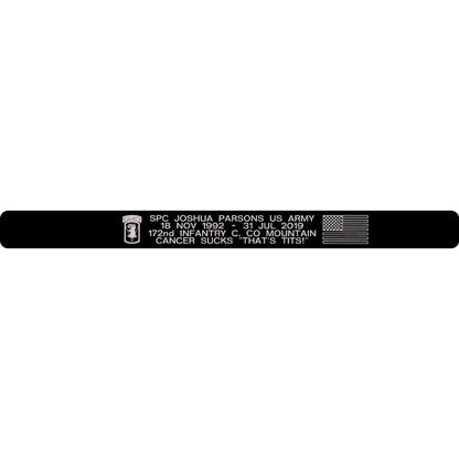 SPC Joshua Parsons Memorial Bracelet