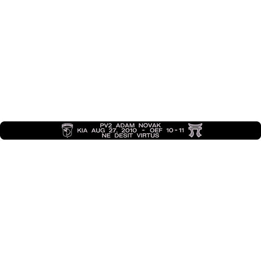 PV2 Adam Novak Memorial Bracelet