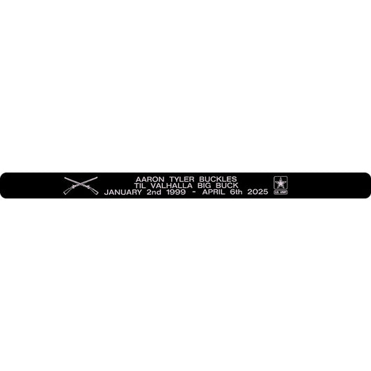 Aaron Tyler Buckles Memorial Bracelet