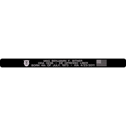 MSG Benjamin F. Bitner Memorial Bracelet