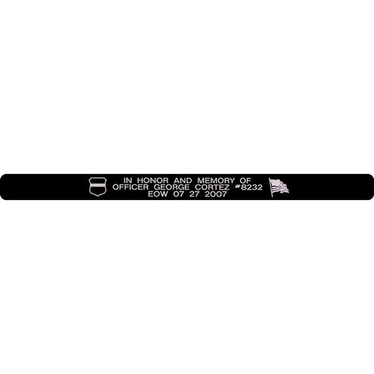 Officer George Cortez Memorial Bracelet