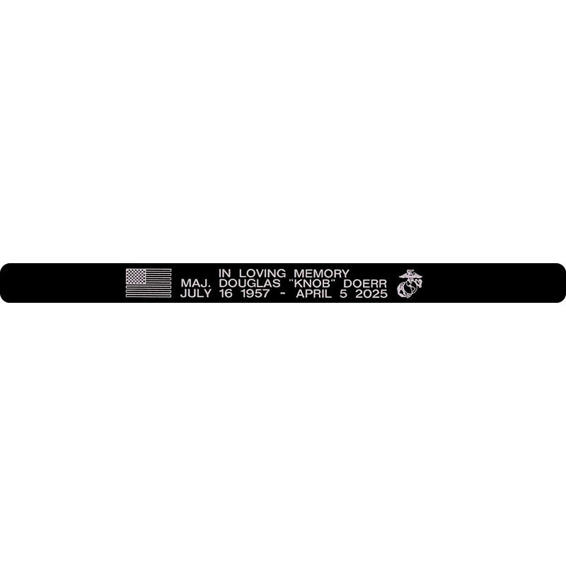 Major Douglas "Knob" Doerr Memorial Bracelet