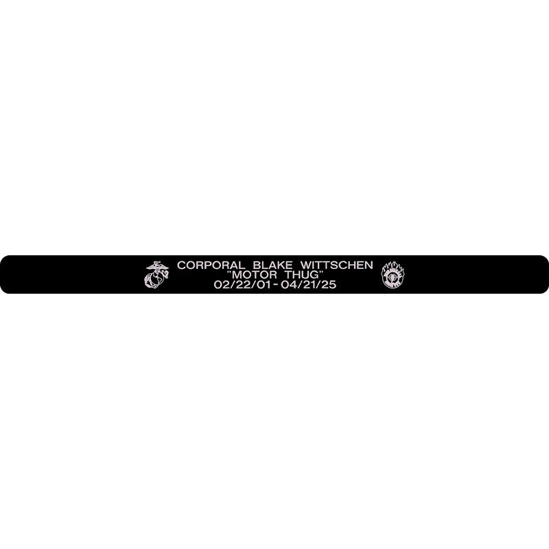 Corporal Blake Wittschen Memorial Bracelet
