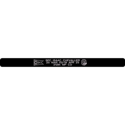 SPC Isaac Chevallier Memorial Bracelet