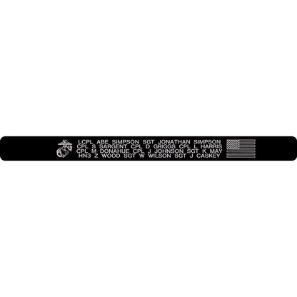 Marine Band of Brothers Memorial Bracelet