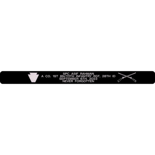 SPC Asif Rahman Memorial Bracelet