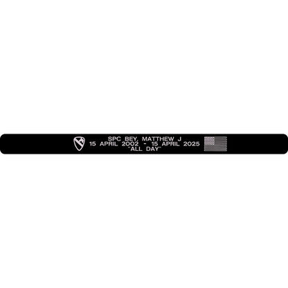 SPC Matthew J Bey Memorial Bracelet
