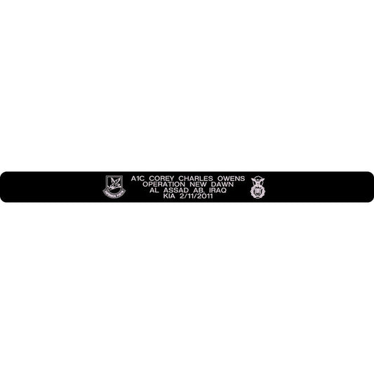 A1C Corey Charles Owens Memorial Bracelet