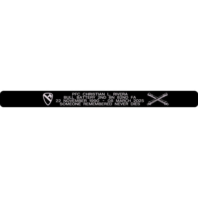 PFC Christian L. Rivera Memorial Bracelet